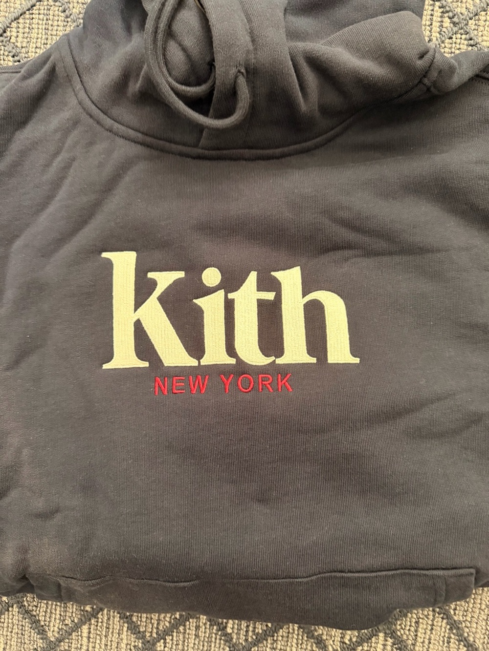 Kith Nocturnal Jane New York Hoodie in Dark Navy